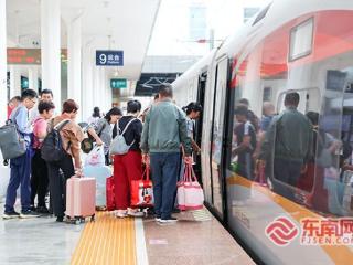 “五一”假期客流攀升 龙岩铁路预计发送旅客33.5万人次