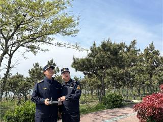 青岛西海岸新区薛家岛街道综合行政执法中队多点发力护航“五一” 守护最美海湾