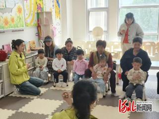石家庄智汇城社区开展亲子趣味课堂活动