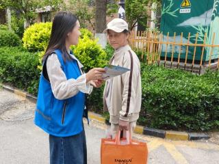 济宁市任城区南张街道悦心社区开展“反邪不停歇 平安促和谐”宣传活动