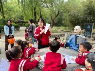 淄博淄川区柳泉幼儿园：柳泉边的小脚丫 聊斋故里的感恩课