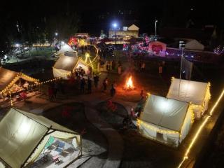 济宁市鱼台县：惠河岸上烟火气 “约惠”露营正当时