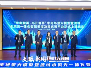 全球首个径流预测大模型“华电智禹·乌江睿算”上线