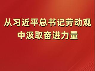 【学习观】从习近平总书记劳动观中汲取奋进力量