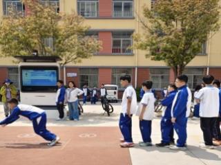 科技赋能体育 智慧护航健康——山东省蒙阴第三中学开展AI体质健康测试