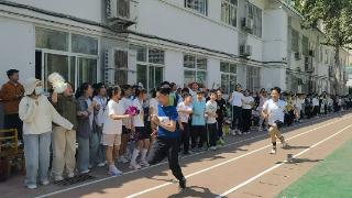 石家庄市玉村小学举行第四届春季运动会