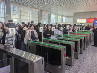蚌埠南站迎来“五一”返程高峰 5月4日预计发送旅客3万人次