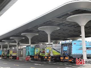 石家庄在家门口建起电动汽车“服务区”