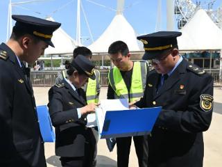 五一假期日照市场监管人坚守一线