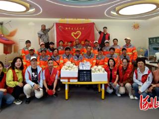 石家庄市新华区天苑社区开展暖心公益慰问活动