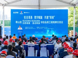 国企匠心筑标杆！合肥城建星启锦宸项目品质工程观摩交流会启幕