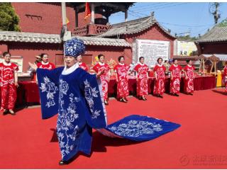 古交庙会上 非遗 “活” 起来