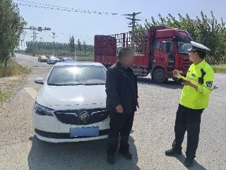 聊城市东昌府区交管大队：无证驾驶危害大，切勿以身试法