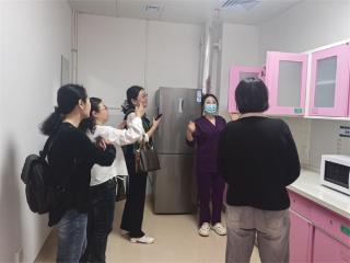 邹平市中医院阳信县中医医院妇产康复中心参观交流