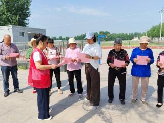 济宁市任城区二十里铺街道付庙村开展“防灾减灾 网格守护”志愿服务活动