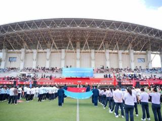 动健贵民 飞扬青春！贵州民族大学第七届阳光体育节暨第31届田径运动会隆重开幕