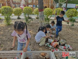 邢台市第一幼儿园在游戏中向阳成长
