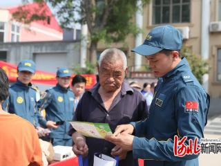 邢台市任泽区启动全国防灾减灾日宣传周活动