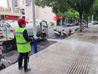 上饶市广信区市政公用服务中心全力推进全国文明城市巩固提升工作