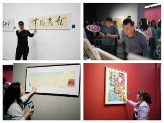 以墨为心，以画为梦！“爱我上饶·自强筑梦”残疾人书画展开幕！