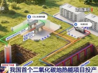 我国首个二氧化碳地热能项目投产