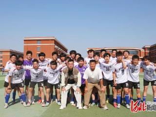 石家庄金石中学勇夺鹿泉区校园足球比赛桂冠