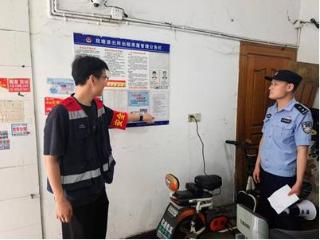 江阴祝塘：景阳社区警务室多方联合开展群租房专项整治与消防演练