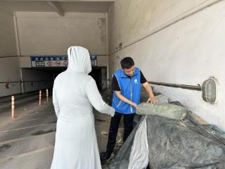 济宁市任城区安居街道居礼片区开展"防灾减灾 网格守护"志愿服务活动