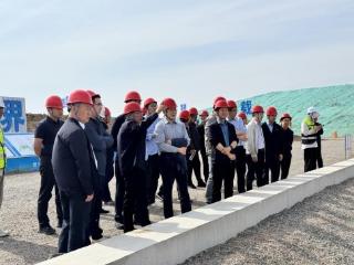 国家水利部智能大坝建设试点指导组到中建八局济南太平水库项目观摩指导