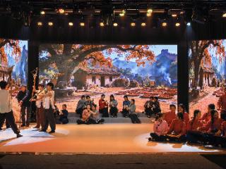 秦皇岛职业技术学院原创红色歌舞剧举行首场公演