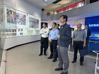 山东省水利勘测设计院到山东省地矿局第七地质大队考察交流