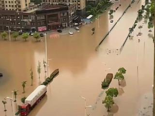 强降雨过后，池州东至县这座滨江小镇按下“恢复键”
