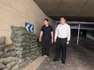 无棣县棣丰街道开展城市防汛工作督导