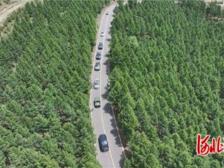 尚义县大青山景区全园开放日暨自驾线路首航仪式举行