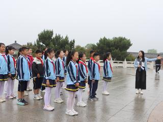 莒南县第五小学开展“行走的思政课”实践活动