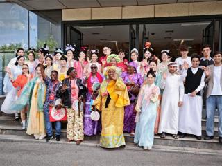 几内亚卓越非洲妇女组织代表团参访滨州职业技术大学、山东航空学院