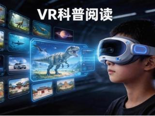 图书馆科普新方式：VR阅读让知识看得见摸得着