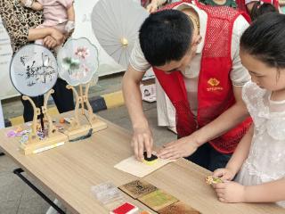 锦塘社区开展小小传承人匠心成长主题活动