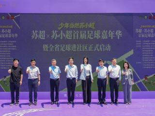 “少年当燃苏小超” 首届足球嘉年华暨全省足球进社区活动六一启动