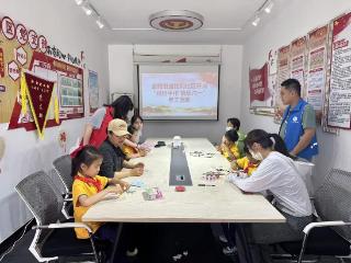 济宁市任城区金城街道胜利社区开展“缤纷手作，快乐六一”手工活动