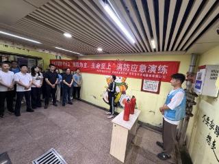 济南市莱芜区凤城街道官寺社区开展消防防汛应急演练活动