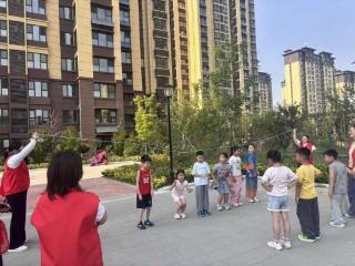 济宁市任城区李营街道临湖社区开展“欢乐六一 童趣飞扬”志愿服务活动