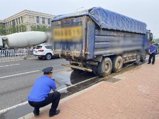 青岛西海岸新区薛家岛街道综合行政执法中队坚持“三个紧盯”强化扬尘污染整治