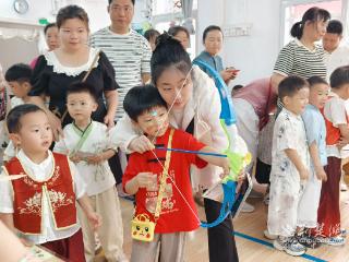 玩转古韵六艺！华苑幼儿园开展沉浸式古风游园会