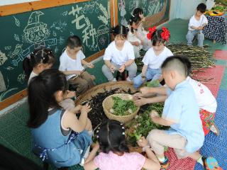 盐城射阳：芒种节气润童心 传统文化活力显