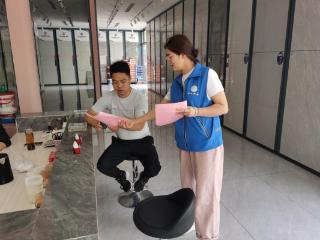 济宁市任城区安居街道豪德园区开展“共建网络安全，共享文明上网”主题活动