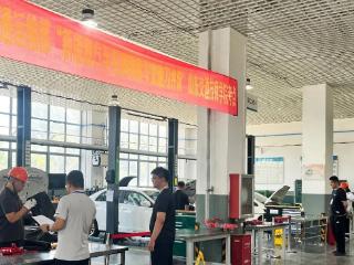 山东交通技师学院开展首批新能源汽车检测维修专业能力评价