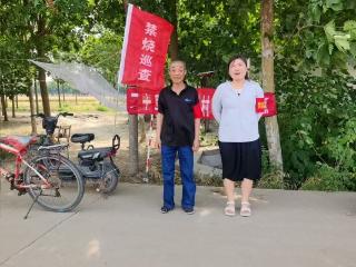 济宁市任城区二十里铺街道胡坑村开展“加强秸秆禁烧宣传，提高全民环境意识”宣传活动