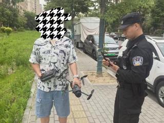 高考首日，蚌埠特巡警快速处置考点无人机“黑飞”