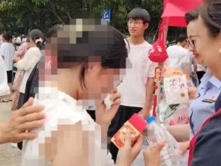 大考2026|﻿暖心护航！六安一考生首场考后难受哭了，抽到“金榜题名”盲盒又笑了